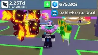 New Update | 60Qi Rebirth | 2.25Td Clicks | Clicker Simulator