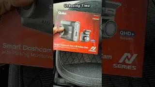 India's Smartest Dashcam 2.7k 😱🔥 | Qubo Pro & Rear Camera Unboxing #shorts #dashcam