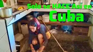 Así es el ESTILO ÚNICO de LIMPIAR en CUBA pongo todo Hermoso para el nuevo AÑO  