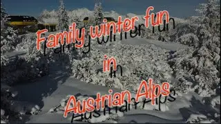 Family winter fun in Schladming, Austrian Alps