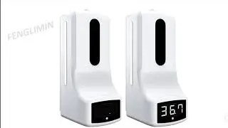 K9 PRO Alcohol Spraying Inrared Thermometer with English/Korean/Portuguese/Spanish Voice Broadcast