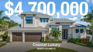 Step Inside a $4.7M Gulfstream Homes Masterpiece | Designer Furnished & Gulf Access