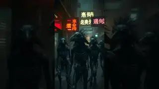 Eerie Surreal Creature Parade | Grotesque Art Meets Neon Dystopia