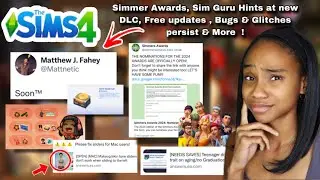 🚨 Sim Guru Hints at new DLC, Simmer Awards, Free updates, Bugs & Glitches persist In Game & More  !