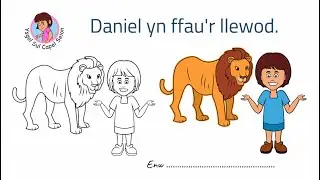 Daniel yn ffau'r llewod