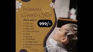 Exclusive summer offers 🫴 From unique style family salon and bridal studio ✨