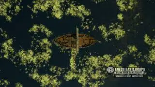 Smuggler Boat - Lake Moving | Battlemap Demo | Beneos Animated DnD TTRPG Foundry VTT Maps