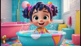 Bath Time Fun Song | Clean and Splash Rhyme for Kids | Playful Hygiene Song