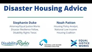 Disaster Housing Advice
