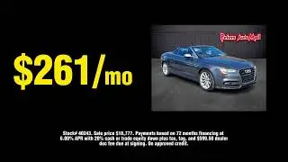 Thomasville NC Luxury Deals 🚗 | Audi A5 Convertible $261/mo, Ford Ranger & Audi Q5 Specials
