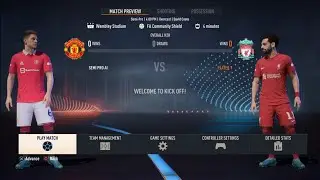 Manchester United Vs Liverpool FC - FA community shield #ps5 #fc24 #fifa23 #liverpoolfc
