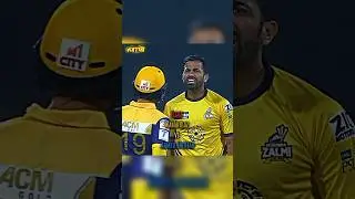 Бой Вахаба Риаза против Ахмеда Шехзада 🥶🔥 #psl #fight #cricket #unfreezemyacount #pslmatch #wahab...