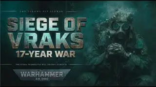 Warhammer 40K Lore: Siege of Vraks 17-Year War (Lore To Sleep To)