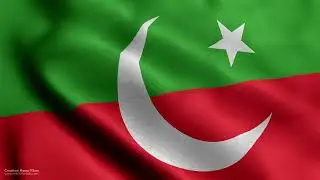 FREE PTI Flag Background HD | PTI Flag Video Free To USE
