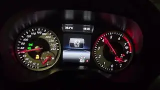 Mercedes Benz A180 2015 , 1.6T 122 Hp , DCT , Acceleration .