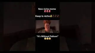 It&rsquo;s without fathom #megamind #memes #niche #funny