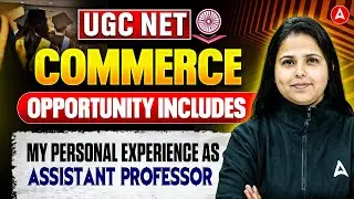 UGC NET Commerce | UGC NET Commerce Job Opportunities By Vibha Mam