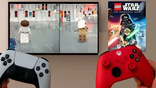 Como jugar LEGO STAR WARS LA SAGA SKYWALKER de 2 jugadores en una pantalla (CUALQUIER PLATAFORMA)