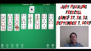 Learning Freecell By Doing and Explaining Games 37, 38 and 39