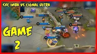 Most Intense! SXC Imba vs Cignal Ultra | MPL-PH Game 2 - MLBB