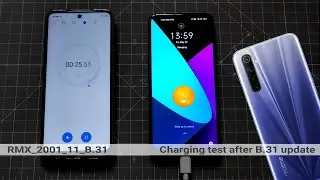 Realme 6 Charging Test After B.31 Update _ Realme 6 Kitna Deti Hai