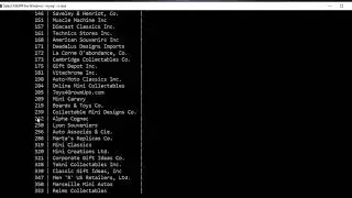 [Database Practice] SQL : Data filtering using where, and, or, like