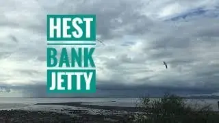 Time lapse - Tide Going Out Revealing Hest Bank Jetty, Morecambe Bay