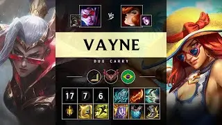 Vayne ADC vs Miss Fortune - BR Grandmaster Patch 25.12