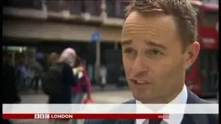 Jace Tyrrell talks about Pedestrianisation on Oxford Street on BBC News