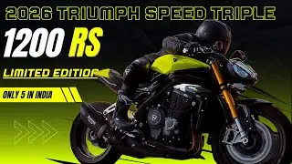 ONLY 5 IN INDIA LIMITED EDITION TRIUMPH SPEED TRIPLE RX 1200