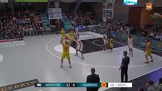 Chris Lykes Denmark-Basketligaen 2022-2023 Full Game: Horsens IC vs.  Naestved