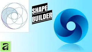 Create a Gradient Vortex Design Using Affinity Shape Builder Tool
