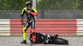 I CRASHED THE YAMAHA R1 2020 - Racing is life 2020