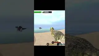#dinosaur #videojuego Jurassic clash espino vs rex