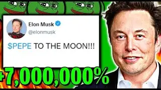 ELON MUSK &Ouml;YLE BİR TWEET ATTI Kİ, PEPE COİN YATIRIMCISI HAVALARA U&Ccedil;TU🚀TRİLYONLUK YAKIM VE DAHASI...🔥