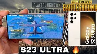 Тест Samsung S23 Ultra в PUBG 2025 | Обзор лучшей игровой производительности при 120 кадрах в сек...