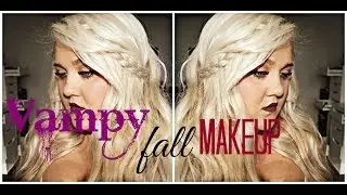 Vampy Fall Makeup!