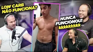 QUAL EMAGRECE MAIS? BAIXO CARBO OU BAIXA GORDURA? #CHUPALOWCARB