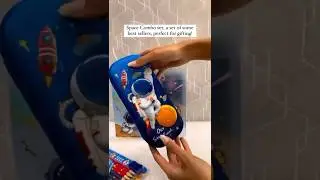 Space themed combo stationery gift | cute stationery video | return gift #viral #stationery #shorts