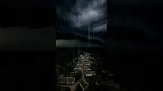 Rain, rain sound, thunderstorm, rainfall
