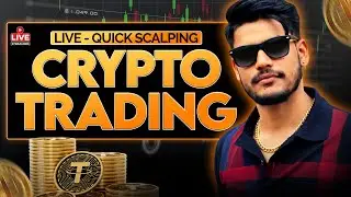 BTC, ETH, SOL Quick Scalping Live Stream #cryptotrading #live