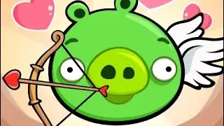 Angry Birds Seasons (PC Version): Hogs and Kisses Gameplay