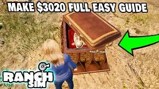 How To Make $3020 In Ranch Simulator On Day 0 Full Guide
