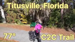 East Central Rail Trail to C2C | Senior E-Bike Ride FL 🌞