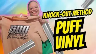 METALLIC PUFF VINYL TUTORIAL: HOW TO DESIGN AND APPLY