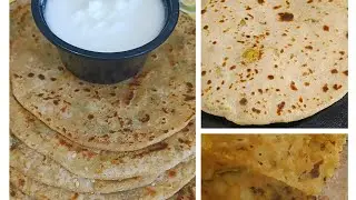 Aloo Paratha recipe - Easy and Simple No Extra Ingredients (No Masal )100% Natural  and very tasty