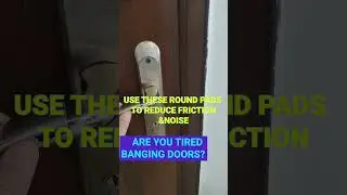 Noise reduction #dailyissues #usefultips #useful Banging Doors