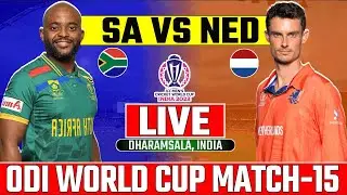 🔴 LIVE | South Africa vs Netherlands Live | Sa vs Ned Live Match Today | World cup 2023 LIve Match