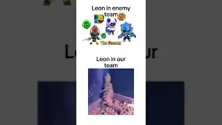 The Leon in my team vs opponents #brawlstars #brawlstars #brawl #brawlstarsbrawler