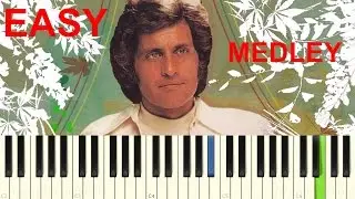 Joe Dassin - Medley - Piano Tutorial (Easy)